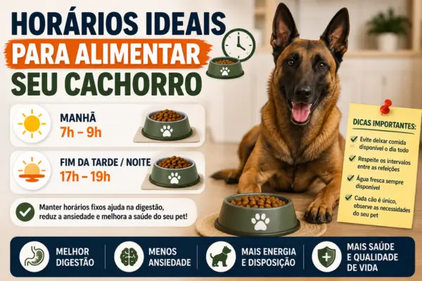 Horários Ideais para Alimentar Seu Cachorro