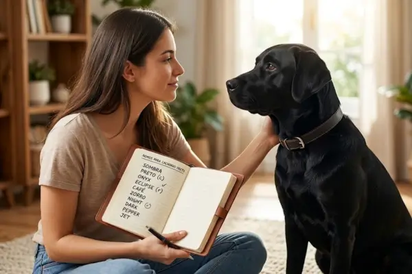 Nomes para cachorro preto