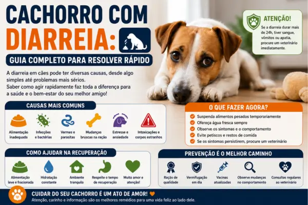 Cachorro com Diarreia