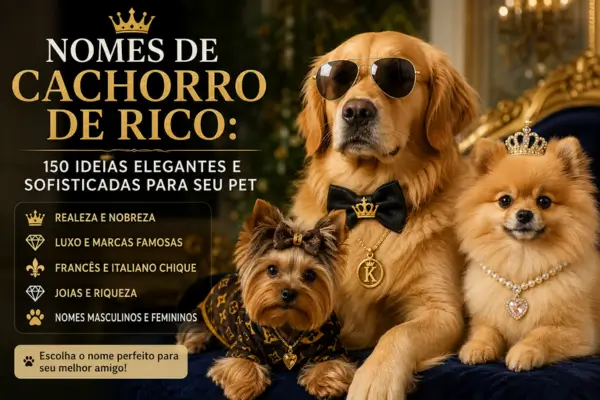 Nomes de Cachorro de Rico