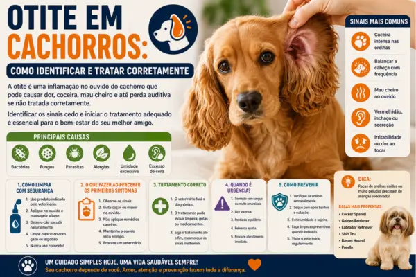 Otite em Cachorros